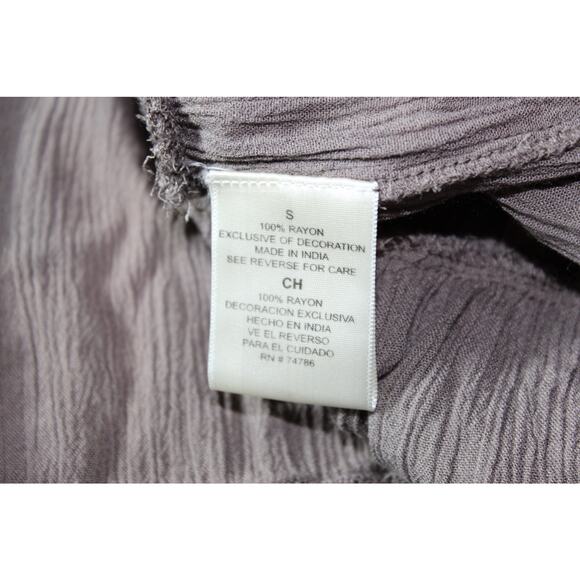 Vintage 90s Bila Dress Boho Hippie Grunge Drop Waist Lace Small - Picture 5 of 14